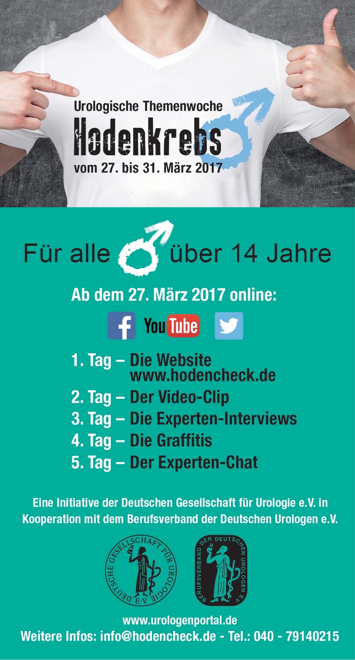 Aufklärungskampagne für junge Männer