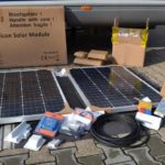 Solaranlage für ein Wohnmobil