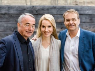 Mattias Pfeffer, Judith Rakers und Marcus Wolter