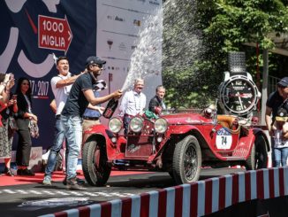 Alfa Romeo bei der Mille Miglia siegreich