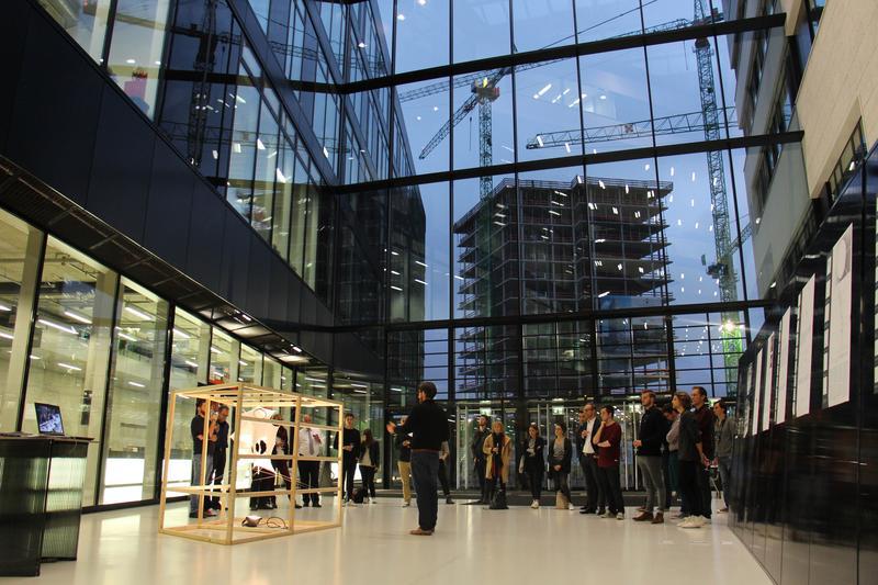 Präsentation im Foyer der HCU Hamburg | Präsentation im Foyer der HCU Hamburg (HCU Hamburg)