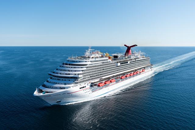 Die Carnival Vista gab der neuen Klasse den Namen. Im November 2019 sticht mit der Carnival Panorama