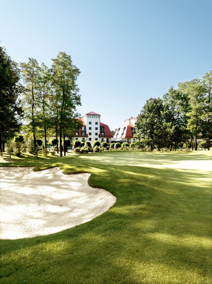 Drei 18-Loch-Golfplätze sowie ein 9-Loch-Platz stehen Gästen des A-Rosa Scharmützelsee zur Verfügung