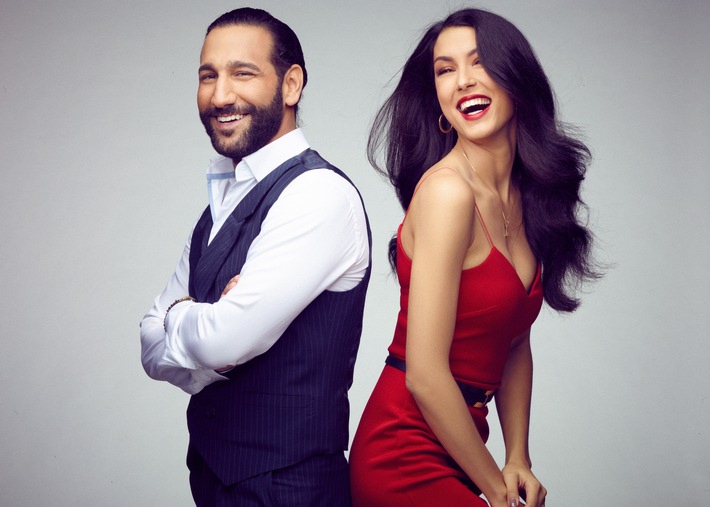 Let´s Dance-Star Massimo Sinato und Model Rebecca Mir bringen die Hamburger Meile am 03. März 2018 mit einer Live-Tanz-Show zum Glühen