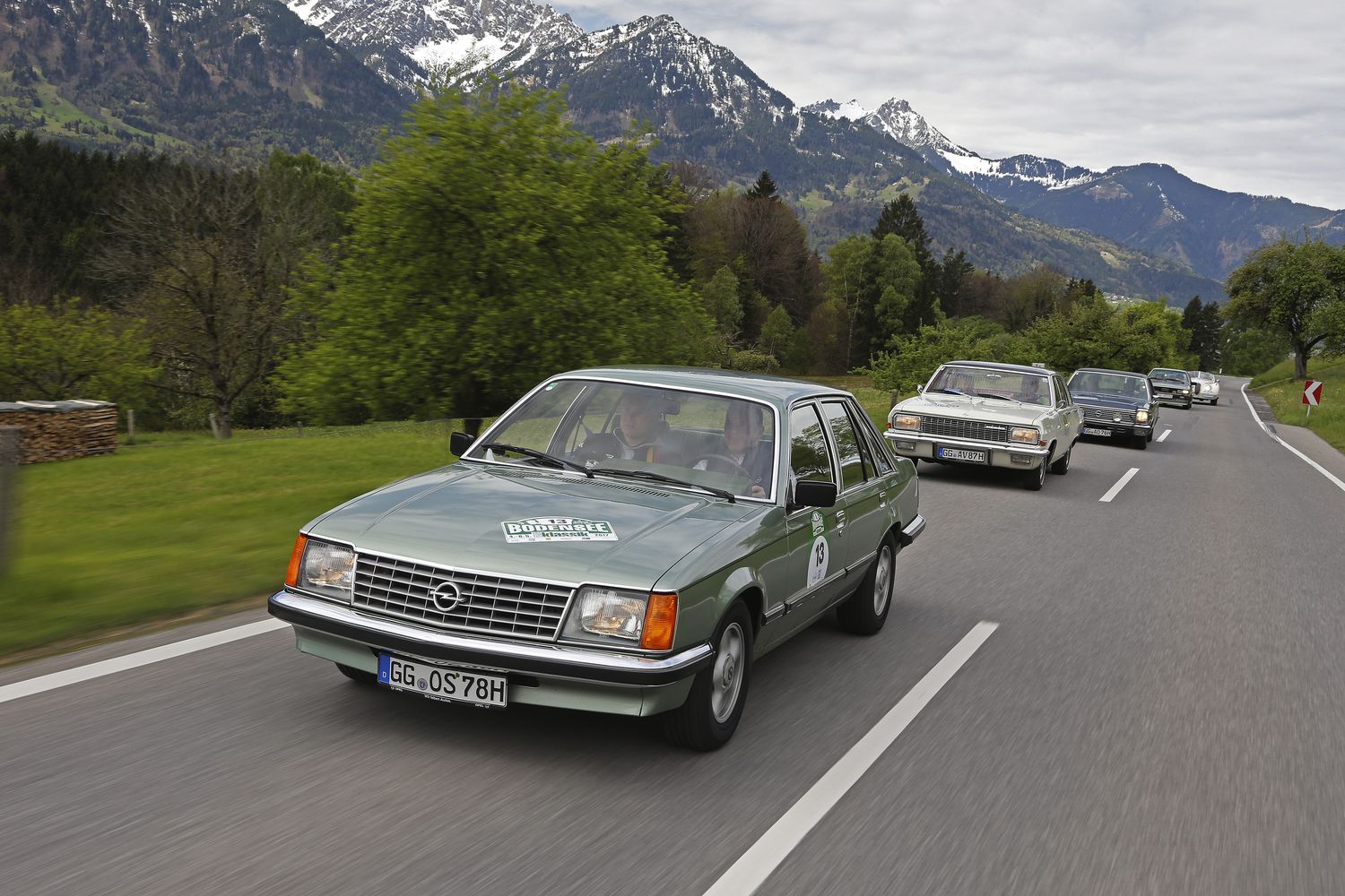 7. Bodensee-Klassik 2018 | Hoch, höher, am höchsten: In 180 Oldtimern vom Bodensee in die Alpen