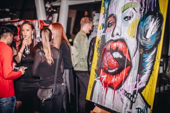 Pop Up Art: Erfolgreicher Start für die neue Kunst-Event-Reihe im Le Méridien Hamburg