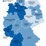 Durchschnittliche Wohnungsgröße nach Bundesland