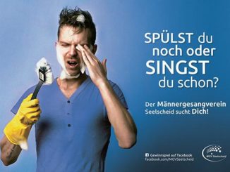 Singen statt spülen