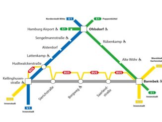 Sperrung U3 Barmbek bis Kellinghusenstraße 2