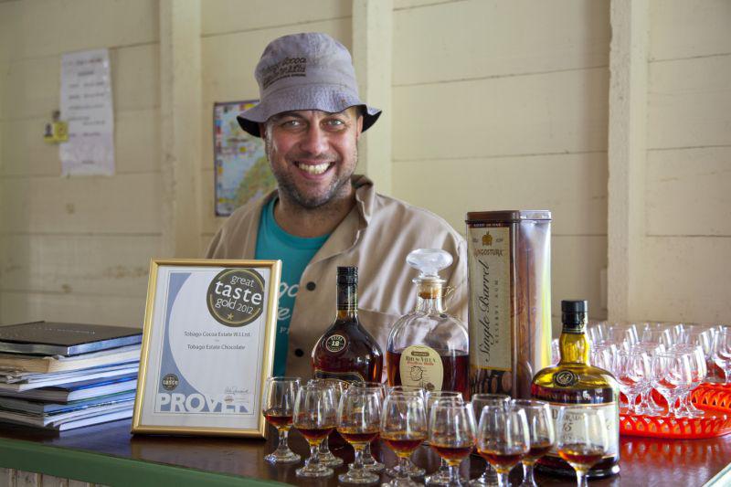 Duane Dove Tasting Tobago Cocoa Estate | Duane Dove Tasting Tobago Cocoa Estate