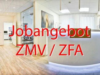 Jobangebot : Zahnarztpraxis Dr. Ines von Stamm sucht ZMV / ZFA