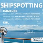 Captain Kreuzfahrt weiss wo es die besten Plätze für Shipspotting gibt