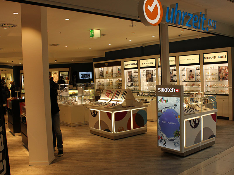 Das Ladengeschäft von uhrzeit.org