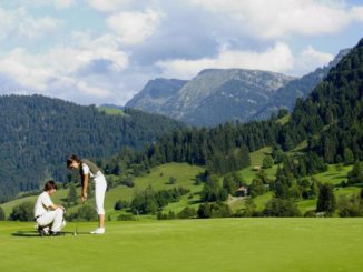 Die Golfwoche im Juni findet nahe des Hotel Allgäu Sonne statt.