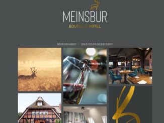 Screenshot Website Hotel Meinsburg