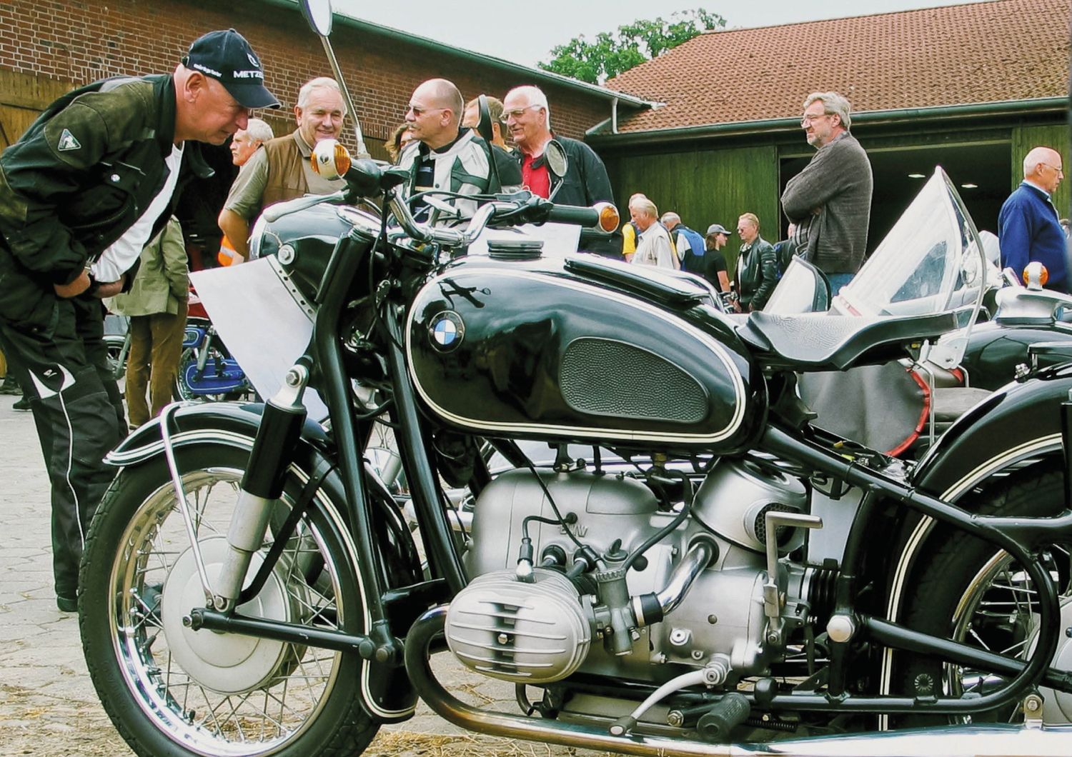 Zweirad-Oldtimertreffen Feuerwehrmuseum Marxen 11.8.2019 - Bild FLMK (002)