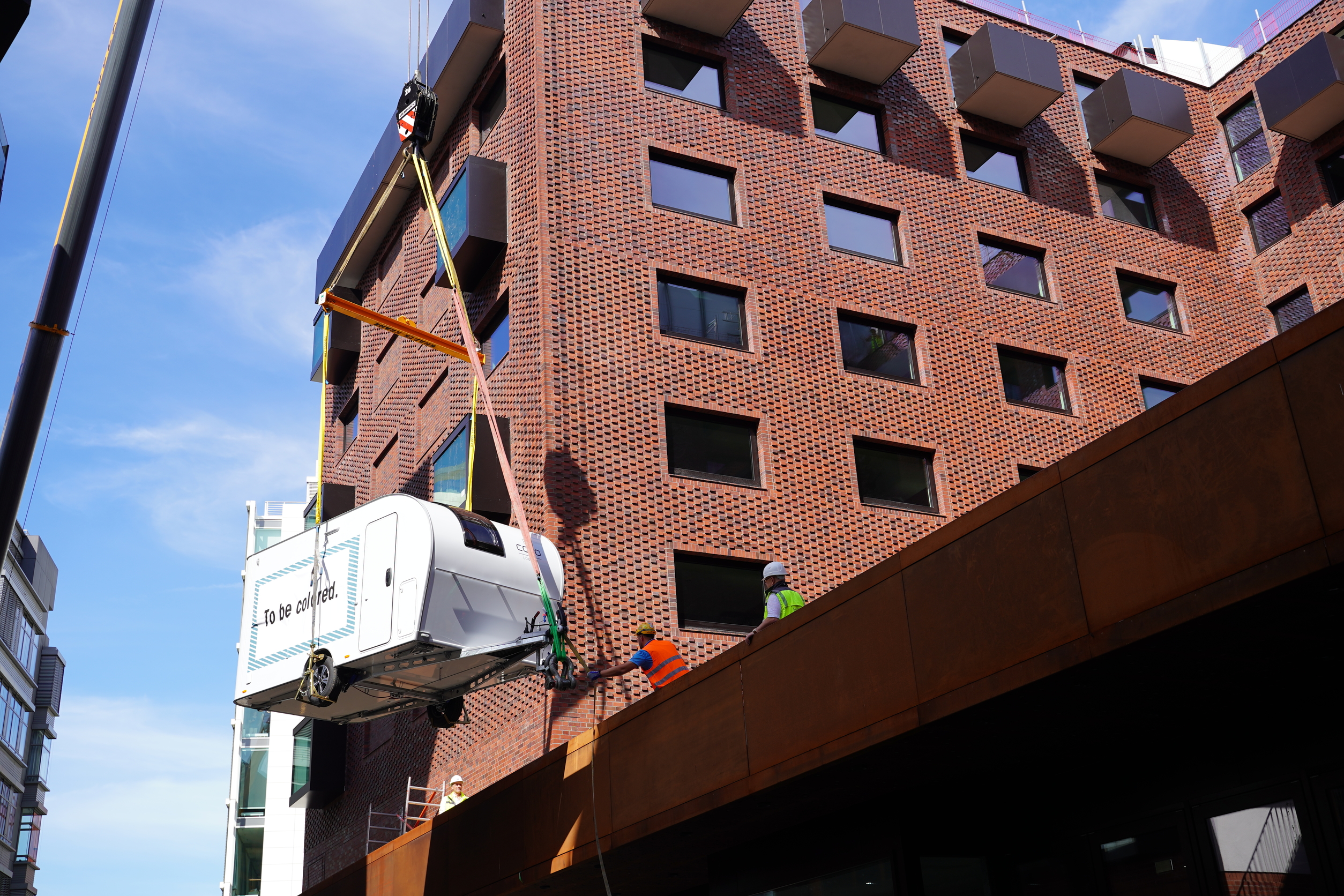 Hamburgs Hafencity bekommt den ersten Dach-Campingplatz