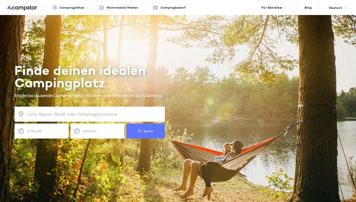 Die Platform für alles was ums Campen geht