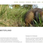 Screenshot Website feldhamster.de - Tierschutz für heimische Arten kommt zu kurz