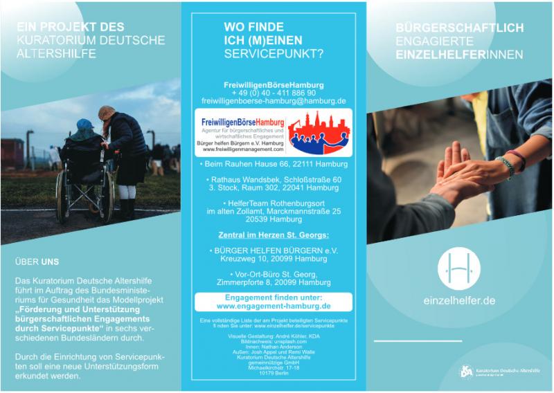 Werden Sie Einzelhelfer in Hamburg