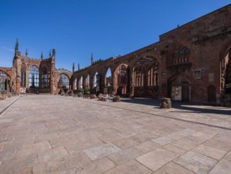 Die Ruine der Kathedrale von Coventry