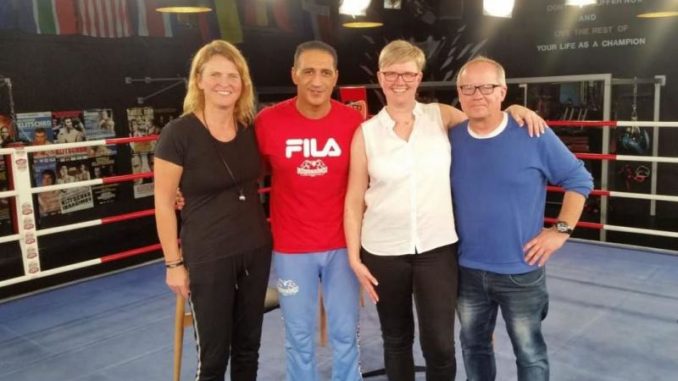 Sylvia Wehde, Ismail Özen-Otto, Ramona Findeisen und Maik Findeisen