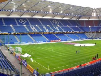 Das traditionsreiche Volksparkstadion in Hamburg