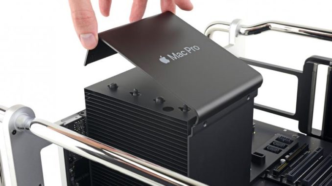Gute Grundvoraussetzungen für eine Reparatur: Der Mac Pro ist modular aufgebaut.