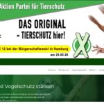 Screenshot Website Tierschutz hier !