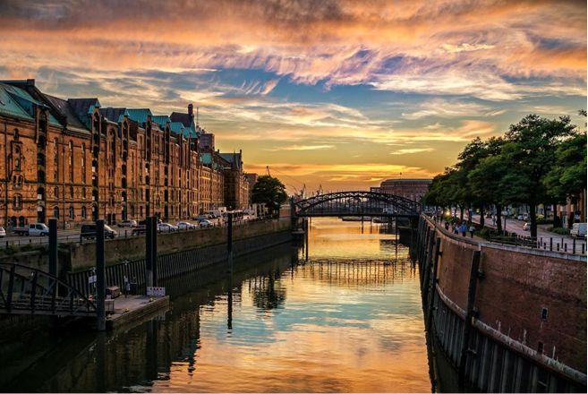 Viele Fleete, Alster und Elbe