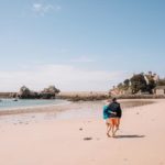 Im Frühling ist viel Platz für Strandspaziergänge