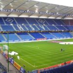 Das traditionsreiche Volksparkstadion in Hamburg