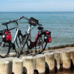 Rast am Meer während einer Ostsee-Biertour (Mecklenburger Radtour)