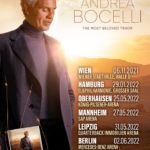 Tourneeverschiebung: Weltstar ANDREA BOCELLI - The Most Beloved Tenor