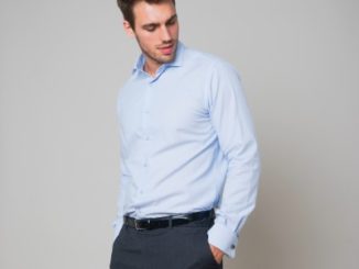 Slim Fit in Überlänge + 72 cm Ärmel aus hochwertigem Stoff: RIESENHEMD Hamburg