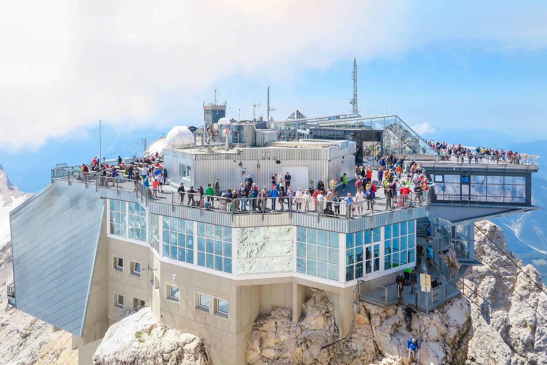 Die Zugspitze rangiert auf der Liste der Favoriten sehr weit oben