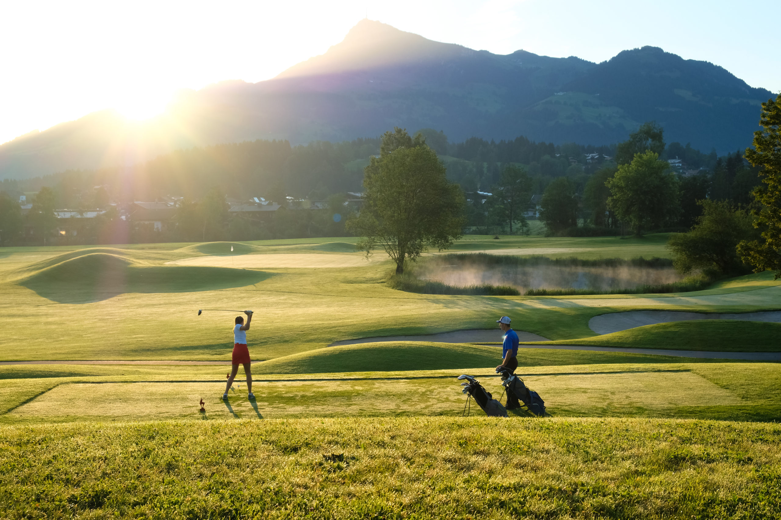 Golf Schwarzsee Kitzbuehel Sommer