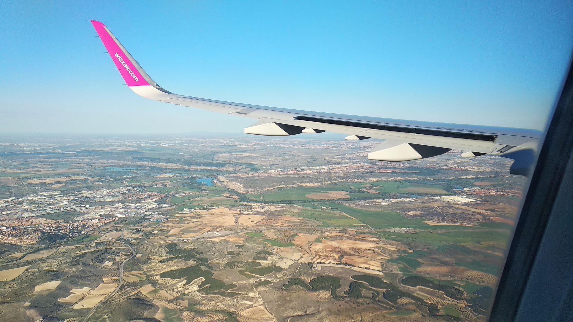 Wing-view Wizzair