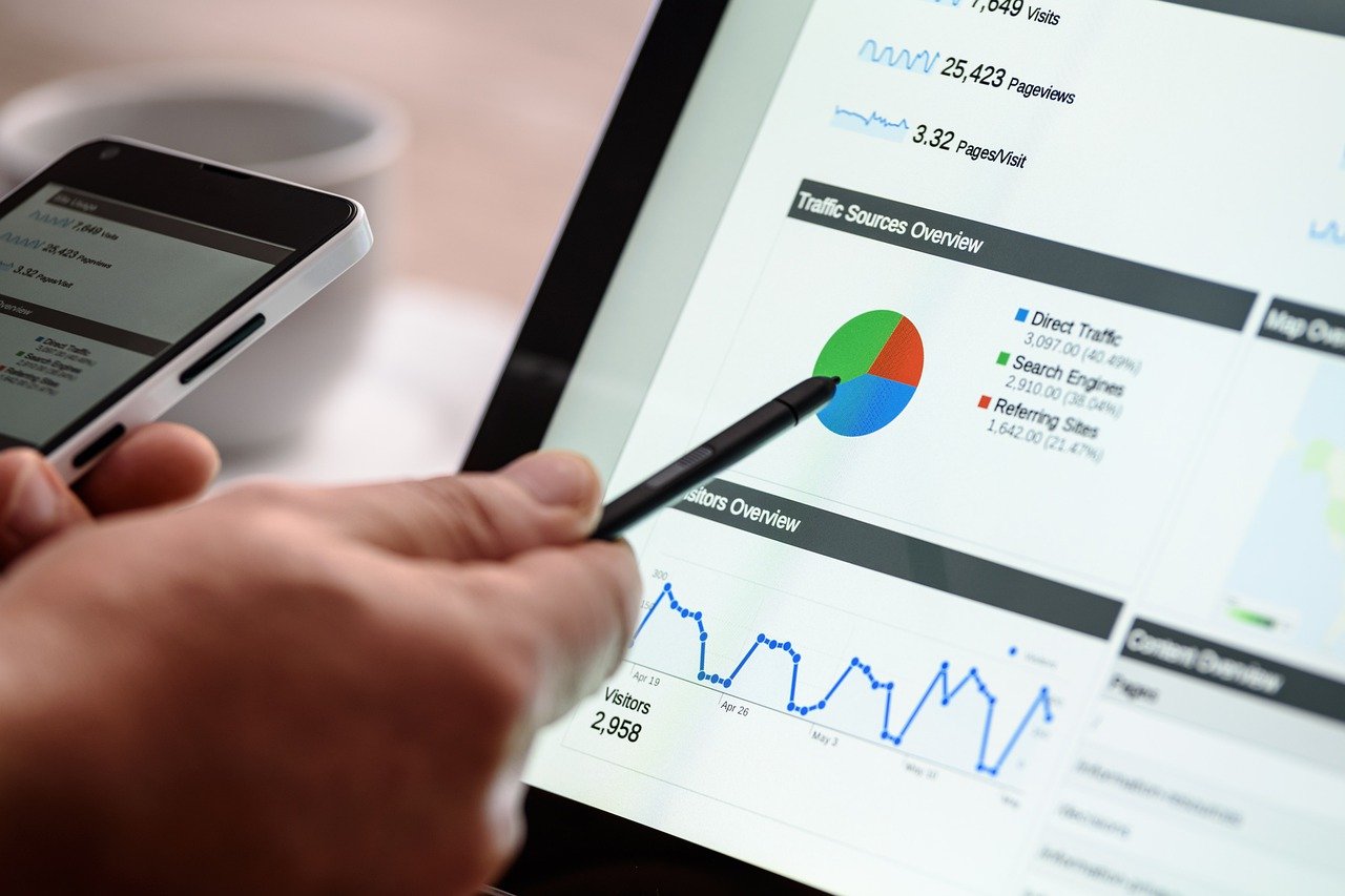 Bildschirm mit Google Optimizer digital-marketing-1725340_1280 | Bildschirm mit Google Optimizer