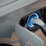 Elektroauto beim Laden
