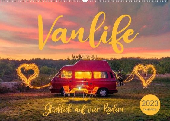 Kalender Vanlife - Glücklich auf vier Rädern (© Mario Weigt | www.abenteuerglobus.com)