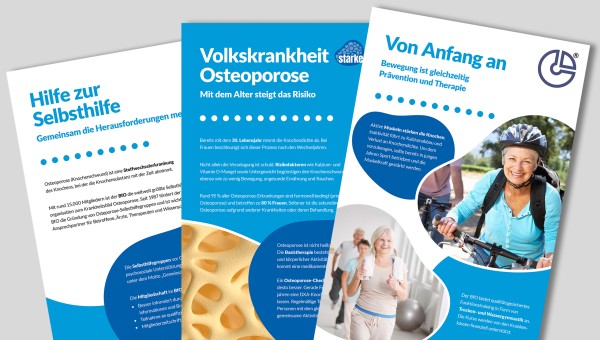 Vorsorge statt Nachsorge - Volkskrankheit Osteoporose