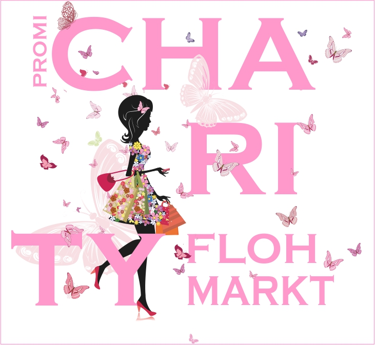 Plakat Promi-Charity-Flohmarkt