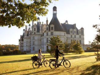 Blick auf das Schloss Relais de Chambord