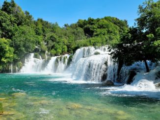 Wasserfall in Kroatien