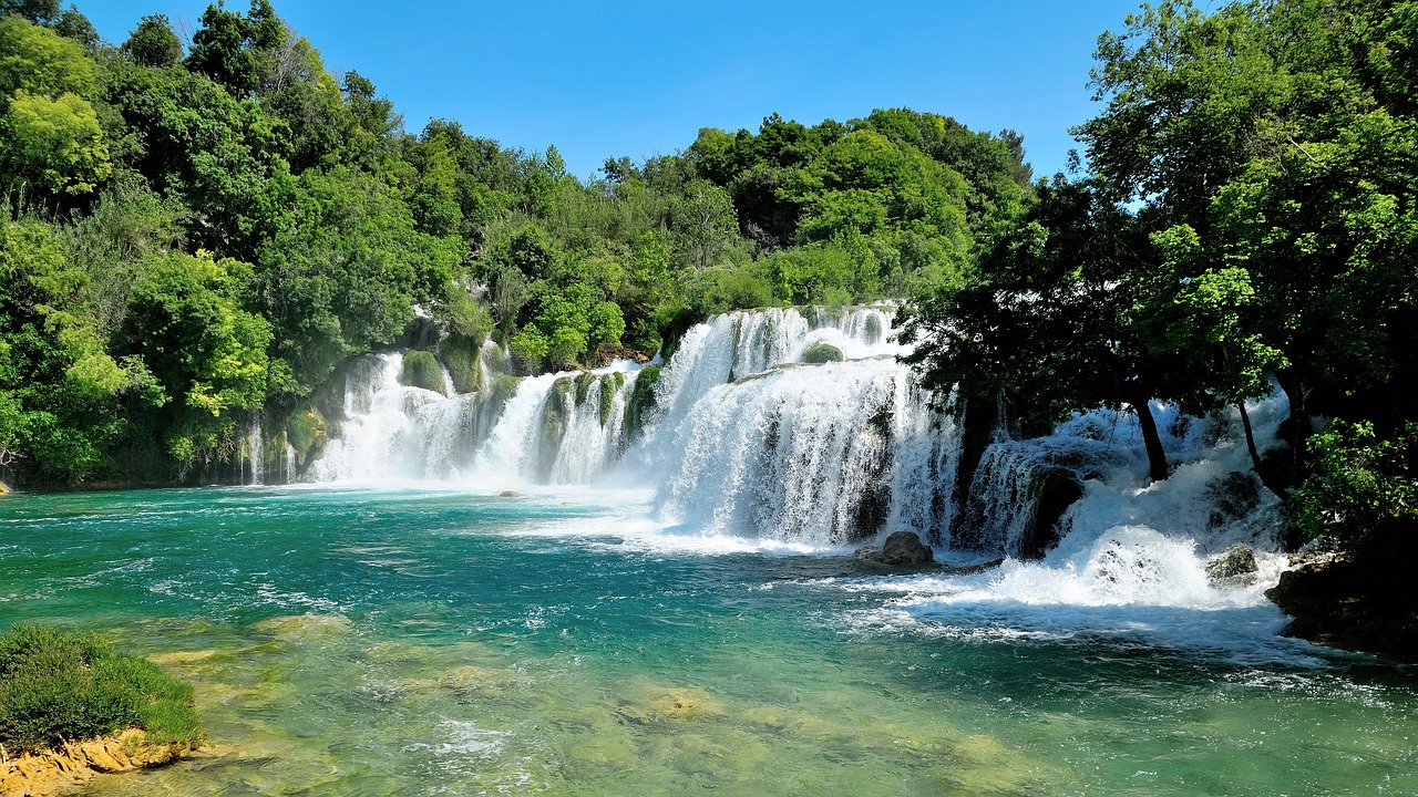 Wasserfall in Kroatien