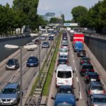 Stau auf Stadtautobahn