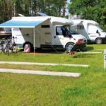 Wohnmobile auf dem CampingPlatz Ecktannen