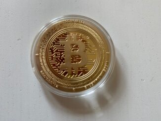 Bitcoin Coin Münze