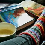 Relax, Kaffee, Buch, Socken